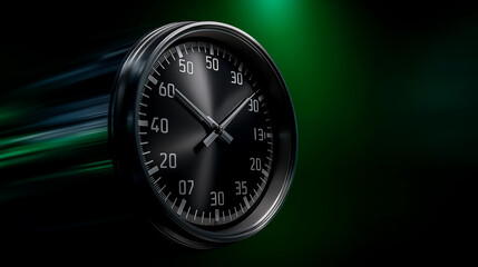 Fototapeta premium Digital Clock Ticks