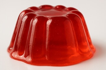 Red Gelatin Close-up