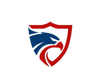 vector illustration of an eagle