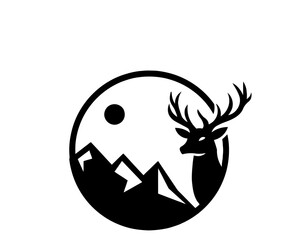 funny face of a reindeer