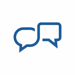 Bubble speech icon creative design