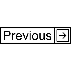 Previous Vector Icon