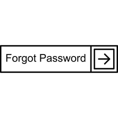 Forgot Password Vector Icon