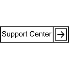 Obraz premium Support Center Vector Icon