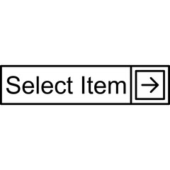 Select Item Vector Icon