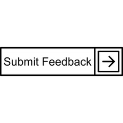 Fototapeta premium Submit Feedback Vector Icon