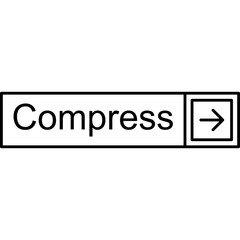 Compress Vector Icon