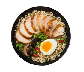 chicken ramen with egg