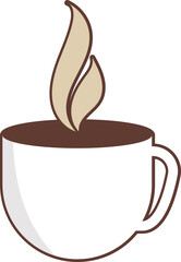 Minimalist & Flat Coffee Illustration