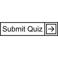Obraz premium Submit Quiz Vector Icon