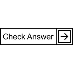 Fototapeta premium Check Answer Vector Icon