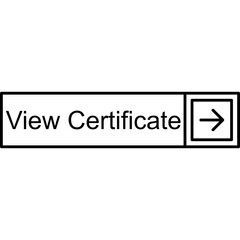 Fototapeta premium View Certificate Vector Icon