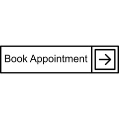 Fototapeta premium Book Appointment Vector Icon