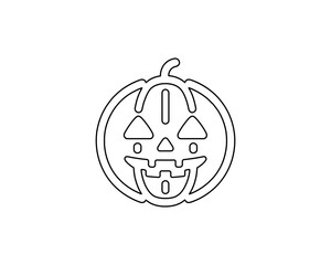 vector halloween pumpkin