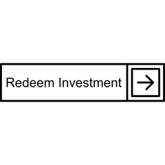 Redeem Investment Vector Icon