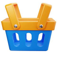 Shopping Basket Handle Up