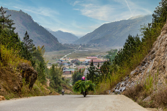 A day in Luot Village, located in Ngoc Chien Commune, Muong La District, Son La province, Viet Nam.