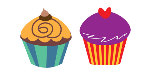 Delicious Dessert Cake Set