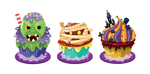 Delicious Dessert Cake Set