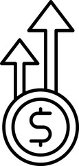 Profit Line Icon