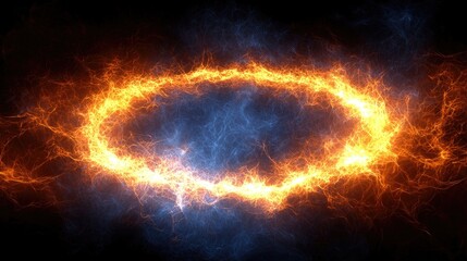 Energy Ring Abstract Design