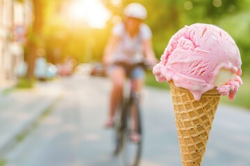 Summer Treat: Ice Cream and Bicycle Ride