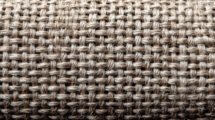 Textured linen fabric with subtle weave details, conveying natural simplicity and organic elegance.