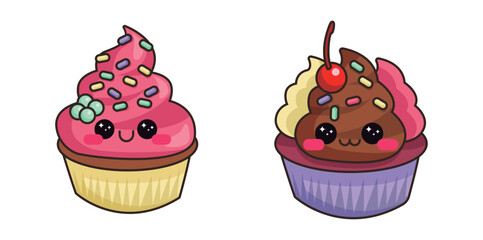 Delicious Dessert Cake Set