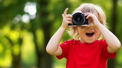 Photography for kids: exploring creative camera skills and capturing moments with a child photographer