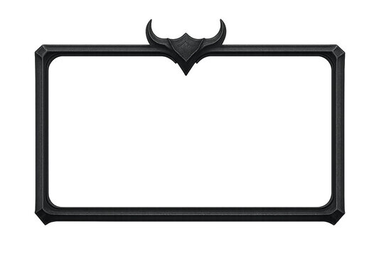 Dark Crest Overlay Frame