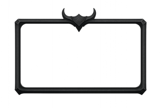 Dark Crest Overlay Frame