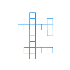 crossword puzzle box