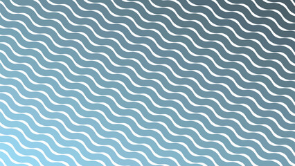Blue Stripes Wave Line Abstract Background