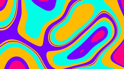 Liquid background with beautiful and vibrant colors