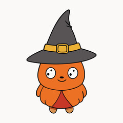 The-thing-under-witch-hat is a mysterious, magical entity hidden beneath a crooked witch hat, radiating dark charm, whimsy, and unpredictable supernatural power.

