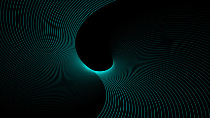 Rainbow colorful swirl line movement illustration. colorful pattern wavy line motion background. Artistic geometric line with colorful gradient background. 4k illustration. 
