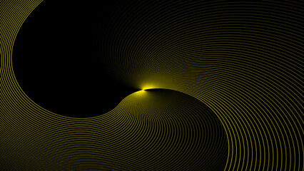 Rainbow colorful swirl line movement illustration. colorful pattern wavy line motion background. Artistic geometric line with colorful gradient background. 4k illustration. 
