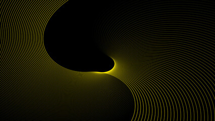 Rainbow colorful swirl line movement illustration. colorful pattern wavy line motion background. Artistic geometric line with colorful gradient background. 4k illustration. 
