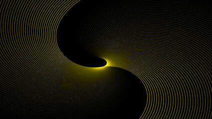 Rainbow colorful swirl line movement illustration. colorful pattern wavy line motion background. Artistic geometric line with colorful gradient background. 4k illustration. 
