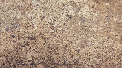 Abstract Macro Texture of Aged, Pitted Stone or Concrete Surface