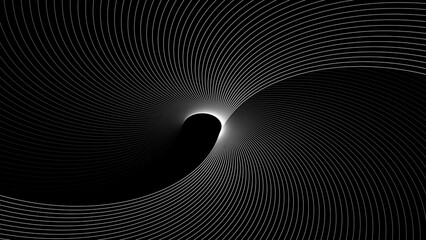Rainbow colorful swirl line movement illustration. colorful pattern wavy line motion background. Artistic geometric line with colorful gradient background. 4k illustration. 
