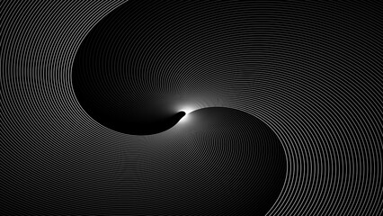 Rainbow colorful swirl line movement illustration. colorful pattern wavy line motion background. Artistic geometric line with colorful gradient background. 4k illustration. 
