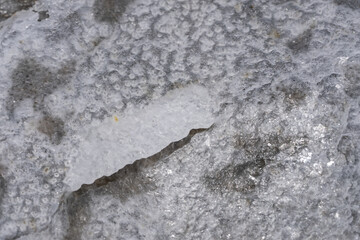 Haloclasty (also called salt weathering) is a type of physical weathering caused by the growth and thermal expansion of salt crystals. Tafoni / Beachrock. Ko Olina Beach Park Honolulu Oahu Hawaii