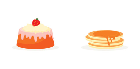 Delicious Dessert Cake Set