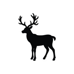 deer silhouette vector