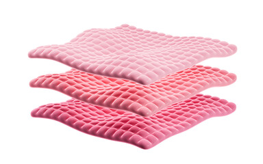 Comfortable and soft mattress background, 3d rendering.