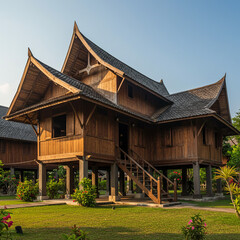 Traditional Malay house