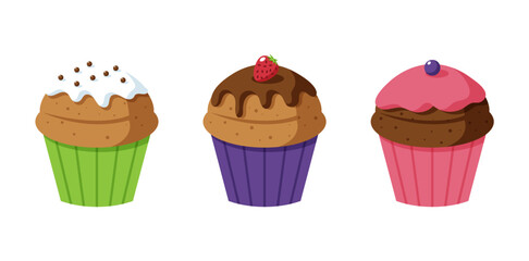 Delicious Dessert Cake Set