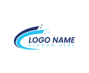 Modern Cleaning Logo Design