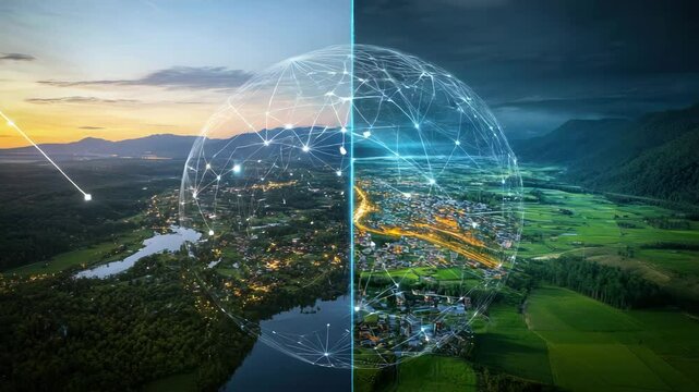 Digital Internet innovation to warn of high tide levels.